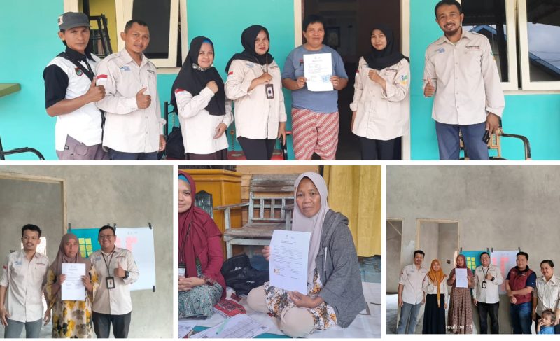 Foto Korkab Banggai Menerima surat