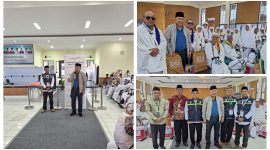 Foto Wabup Banggai Berikan Arahan agar Setiap Jamaah harus menjaga kesehatan selama jalankan Ibada Hajinya