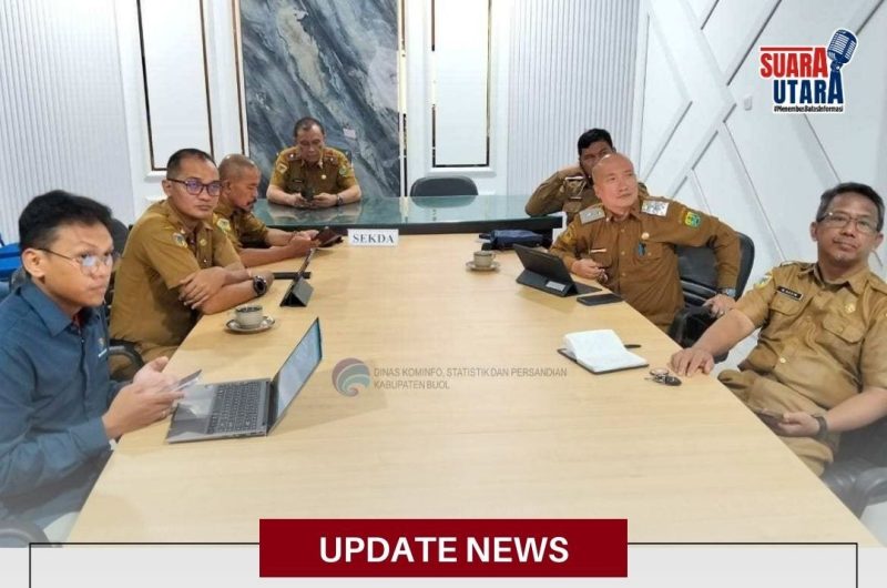 Sekda Buol Pimpin Rakor Tim Pengendalian Inflasi Daerah