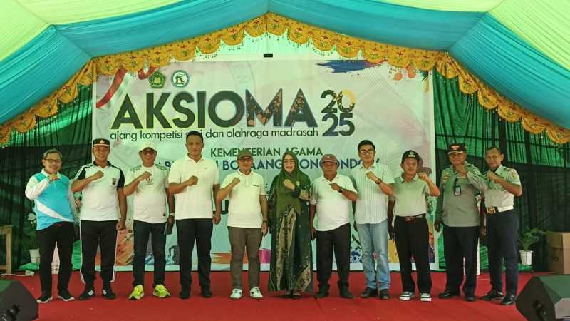 Kegiatan AKSIOMA Madrasah Se - Bolmong Resmi Dibuka, Sabtu (3/5/2025)