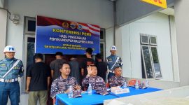Lanal Tolitoli Gagalkan Penyelundupan 280 Ballpres Ilegal di Perairan Buol (Foto Uchan SU)