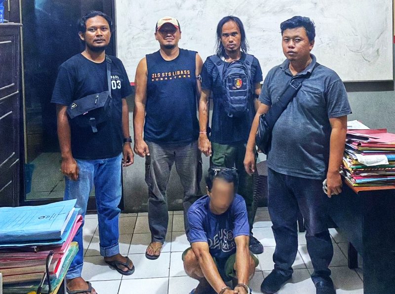 Pengemudi Bentor terduga pencurian emasDiringkus di Uentanaga Atas (Foto:Yaya)