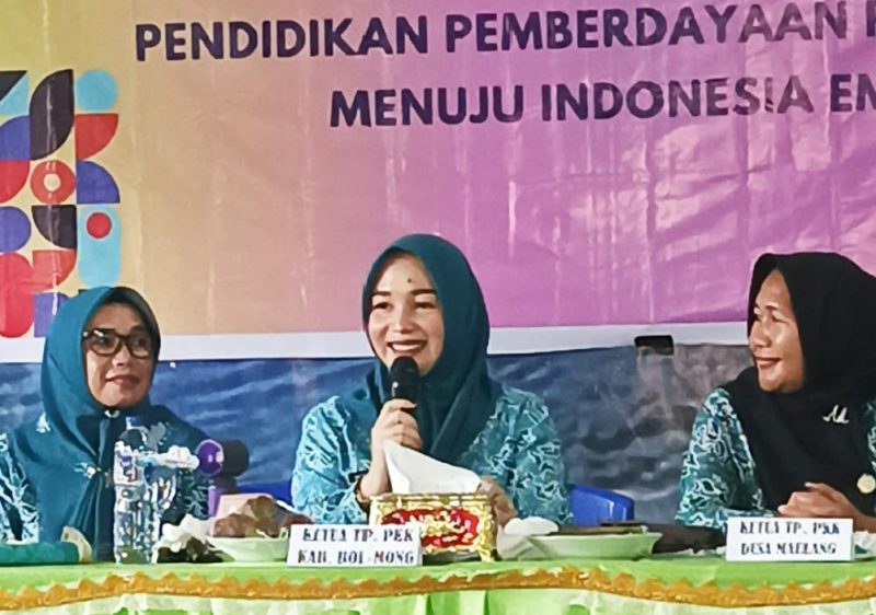 Ketua TP-PKK Kabupaten Bolaang Monggondow, Kalsum Alhabsyi SE