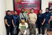 Pelaku SM diamankan oleh Resmob Polres Bolmong.