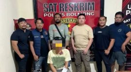 Pelaku SM diamankan oleh Resmob Polres Bolmong.