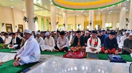 Bupati Buol Sholat Idul Adha di Masjid Agung AT Tafakur