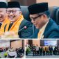 Foto Bupat bersama Wabup Banggai saat berikan sambutan 