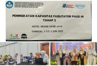 Foto Saat para perwakilan Dinas sedang ikuti pelatihan Paud