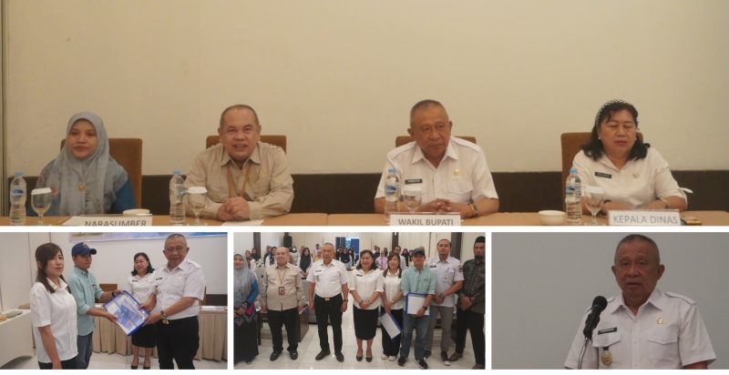 Foto Esbup berikan sambutan sekaligus membuka kegiatan ini