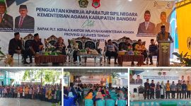 Foto Plt KanwilKemenag berikan pengarahan pada Kepsek dan ASN, Kepala KUA di banggai