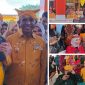 Foto Gubernur sulteng Dr H. Anwar Hafid bersama Asisten II Mujono Lasitata.dan Kabag Bripam Mulsandi.ST