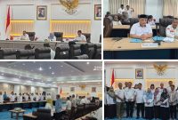 Foto Wakil Gubernur Sulteng dr Hj Reny Lamajido dan Kabag Biro Administrasi Pembangunan serta Kabag Pembangunan 
