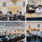 Foto Wakil Gubernur Sulteng dr Hj Reny Lamajido dan Kabag Biro Administrasi Pembangunan serta Kabag Pembangunan 
