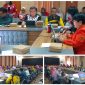 Foto Kaban Bapeda Sulteng Saat Buka kegiatan RKPD 2025 bersama Kaban Bapeda banggai Moh.Ramli Tongko tampak Asisten II Mujiono Lasitata. Dan Kaban BPKAD Drs Damri Dajanun