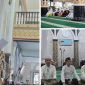 Foto Saat Amin Jumain Berikan Sambutan Bupati Banggai, kabag kesra, Kepala Kementrian Agama, dan para Toko masyarakat