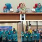Foto Saat Kadis Pendidikan Provinsi sulteng Berikan Arahannya di dampingi kegiatan ini, Ketua TP-PKK Kabupaten Banggai,