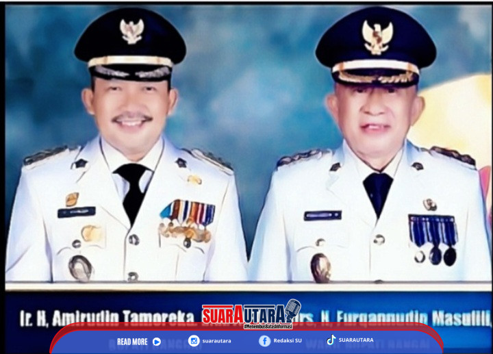 Foto Bupati dan Wakil Bupati Banggai Tegaskan  tidak ada lagi Opd yang pakai kaos Oblong dan Saat rapat Liat Hp