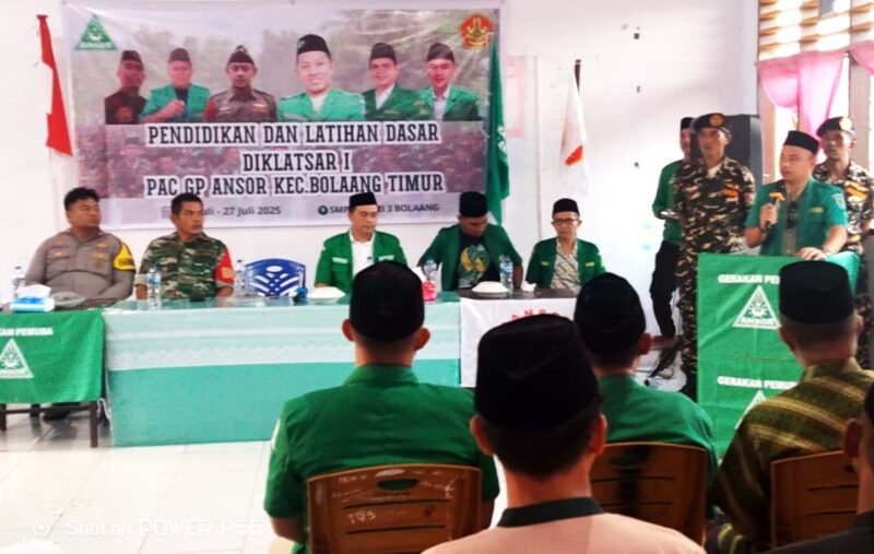 PAC GP Ansor Bolaang Timur Gelar Diklatsar Angkatan I (Foto: Agusalim Mokodongan)