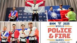 Foto Bripda Johansen Vicenzo Raih Dua Emas di WPFG 2025, Kado Istimewa Polda Sulteng di Hari Bhayangkara ke-79
