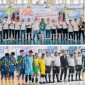 Foto Saat di laksanakan pembukaan oleh Ketua Futsal Banggai dan para pemain futsal