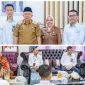 Foto Bersama Wabup Drs H.Furqanuddin, Kadisperkimtan, Ir Hj Maryam Salat.M.Si dan pengurus Badan Tanah
