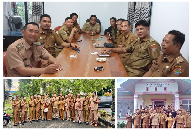 Foto Camat Tolbar Selalu lakukan Kegiatan di setiap Desa dari 17 desa yang ada Selanjutnya selesai Terima Tim dari BRIDA 