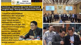 Foto Ir Beniyanto Tamoreka.ST Saat Selesai Rapat dengan Komisi XII bersama Mentri SDM Bahlil