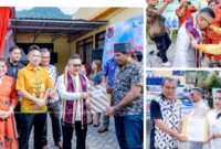 Foto Bupati Ir H.Amirudin Serahkan bantuan para masyarakat Pelaku UKM