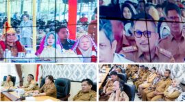 Foto Gubernur Dr H.Anwar Hafid dan Wakil Gubernur  dr Hj Reni Lamajido, Hadiri peluncuran Koprasi Merah Putih di donggala Serta Bupati Banggai Ir.H.Amirudin 