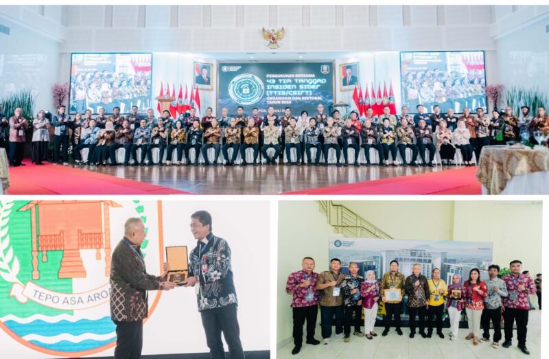 Foto Wabup Drs Furqanuddin Menerima Piagam dari Deputi SiberDr. Sulistyo