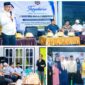 Foto Bupati Banggai Ir H.Amirudin bersama para Unsur Opd dan masyarakat Simpang Raya