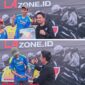 Foto Senator Muda Andhika Mairizal Amir.SH.bersama Ketau BCP 3 Boni Badalu dampingi Serahkan Hadiah 1 unit motor pada pemenang juara umum.