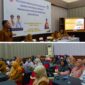 Foto Saat Kabid PAUD dan PNF Syamsul Bahri Lanta.S.STP sampaikan Pesan Kadisdikbud Banggai Dihadapan para peserta 