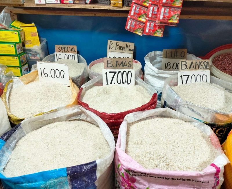 Harga Beras di Pasar Buol Tembus 17Ribu, Barito Ikut Meroket