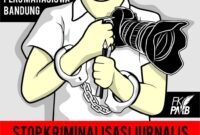 Wartawan Tidak Diperkenankan Jadi Saksi