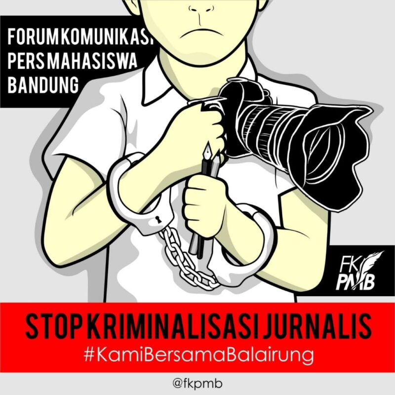 Wartawan Tidak Diperkenankan Jadi Saksi