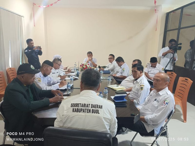 Pemkab Gelar Rapat Lintas Sektor Bahas Persiapan PSDKU Untad [Foto : Wawan Laindjong]