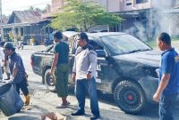 Lurah Labiabae Dukung Visi Kota Adipura, Gelar Jumat Bersih di Jalan Poros Sultan Hasanuddin