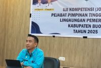 Kepala Bapenda Buol Ikuti Job Fit Pejabat Pimpinan Tinggi Pratama.(Foto:IST)
