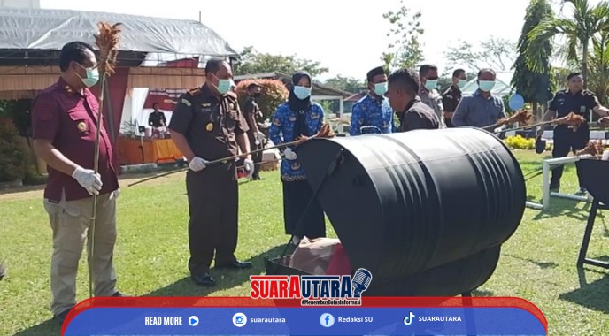 Kejaksaan Musnahkan Bukti 28 Kasus Pidana