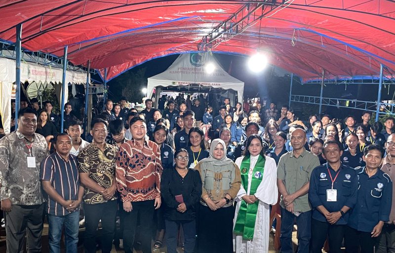 Wabup Touna Sampaikan Pesan Harmoni dan Doa di HUT ke-76 Persekutuan Pemuda GKST Klasis Tojo