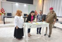 Wabup Touna Apresiasi Kerja Sama Perumda Air Minum dan Bank Mandiri