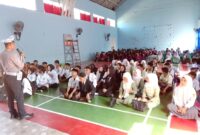 Satlantas Polres Buol Gelar Penyuluhan Tertib Lalu Lintas di SMKN 1 Biau