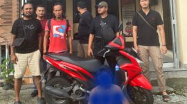 Tim Resmob Polres Touna Diringkus Diduga Pencuri Motor Uentanaga Bawah
