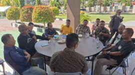 Kejari Touna Gelar Coffee Morning Bersama Insan Pers