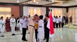 Bupati Kukuhkan Paskibraka Kabupaten Buol Tahun 2025