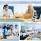 Foto Wabup Banggai Drs. H Furqanuddin.MM bersama Ketua Tim Peneliti Universitas Brawijaya, Prof. Dr. Ir. Aminudin Afandhi, M.S