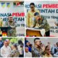 Foto Bupati Ir H.Amirudin dan Ketua Dprd Banggai H.Sarifudin Tjatjo.SH lakukan tanda tangan di saksikan Ketua KPK-RI serat Gubernur Sulteng Bersalaman dengan Bupati