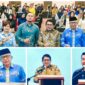 Foto Wabup banggai Drs H.Furqanuddin.MM ,Anggota DPR-RI Ir H.Beniyanto.Tmoreka.ST dan David Christian Tarigan dari Kemenparekraf 