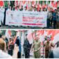 Foto Wabup Banggai Drs H.Furqanuddin Bersama Unsur Forkopimda mengajak seluruh masyarakat untuk merawat nilai potoutusan